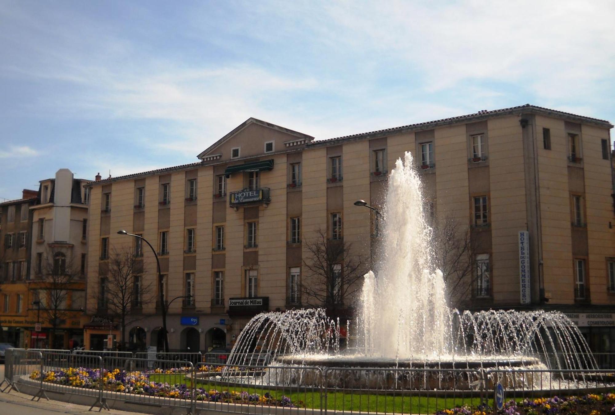 Hotel Du Commerce Millau Exterior photo